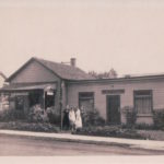 Closson’s Market and the first Hillsdale Public Library (site of current IGA)