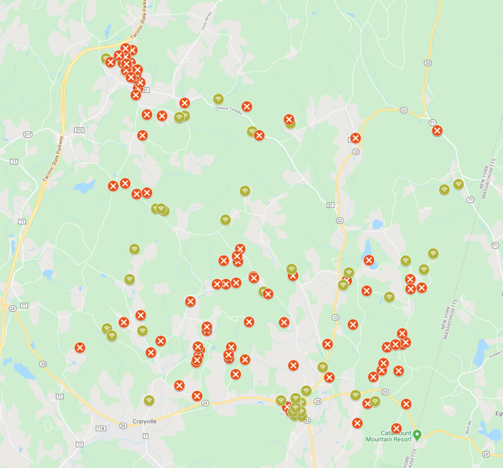 Broadband Survey Map