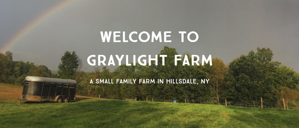 Welcome to Graylight Farm